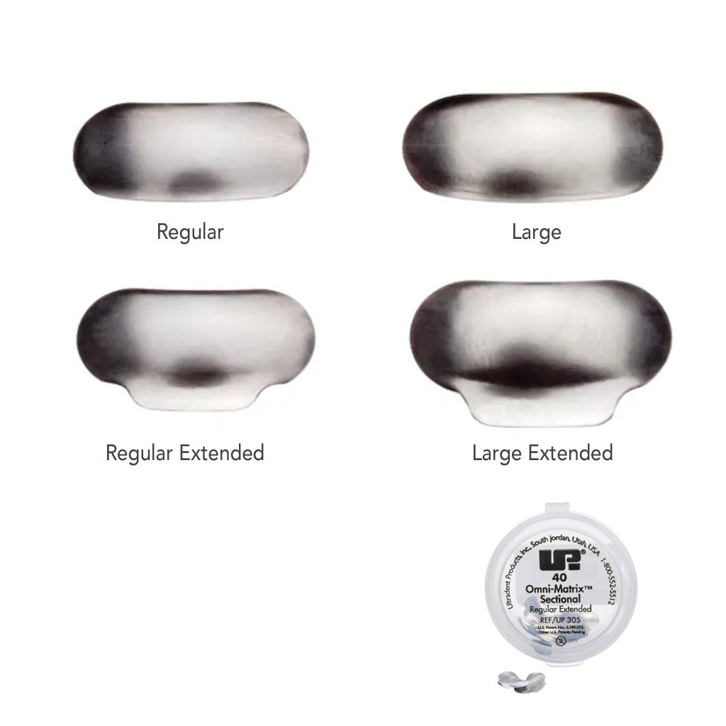 [HKIDEAS]Ultradent Omni-Matrix Sectional Large Extended 40/Pack